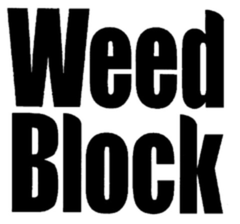 Weed Block Logo (EUIPO, 04.10.2001)