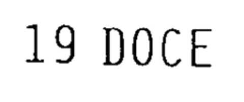 19 DOCE Logo (EUIPO, 21.05.2002)