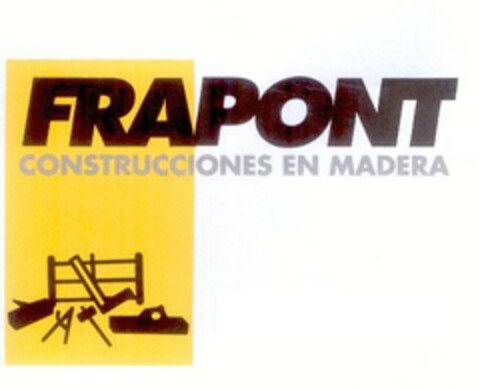 FRAPONT CONSTRUCCIONES EN MADERA Logo (EUIPO, 17.03.2004)