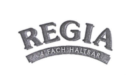 REGIA 4 FACH HALTBAR Logo (EUIPO, 04/15/2004)