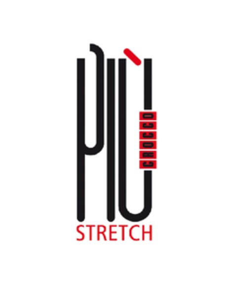 PIÙ STRETCH CROCCO Logo (EUIPO, 10.07.2007)