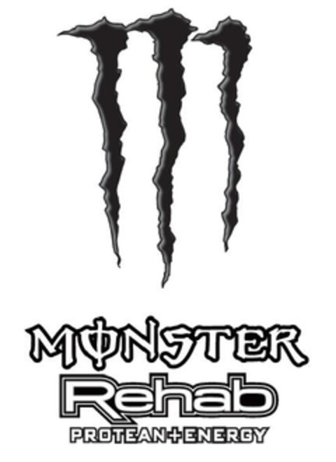 M MONSTER REHAB PROTEAN + ENERGY Logo (EUIPO, 17.10.2011)