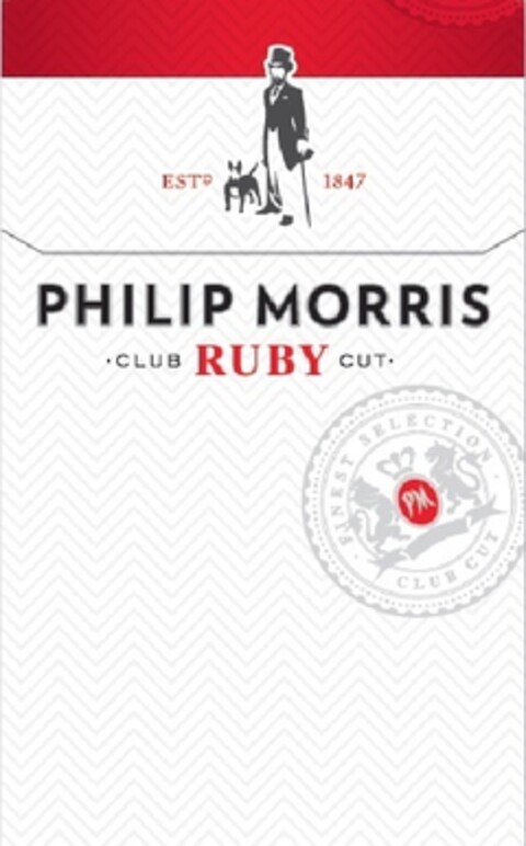 PHILIP MORRIS CLUB RUBY CUT Logo (EUIPO, 11.07.2012)