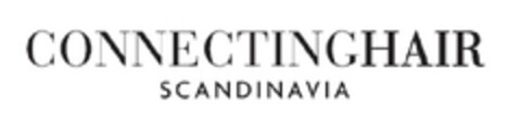 CONNECTINGHAIR SCANDINAVIA Logo (EUIPO, 19.02.2013)