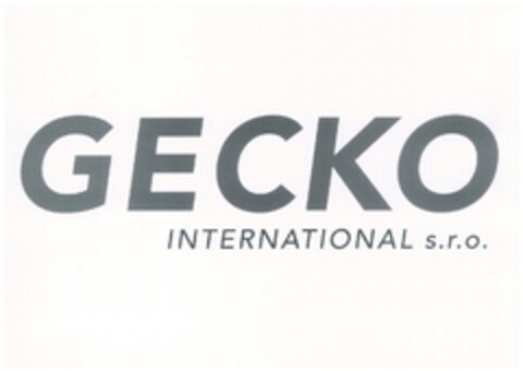 GECKO INTERNATIONAL s.r.o. Logo (EUIPO, 18.07.2013)