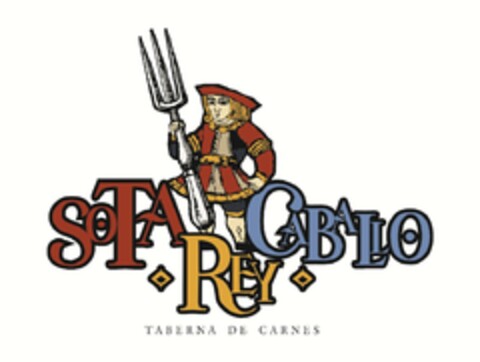 SOTA CABALLO REY TABERNA DE CARNES Logo (EUIPO, 16.04.2014)