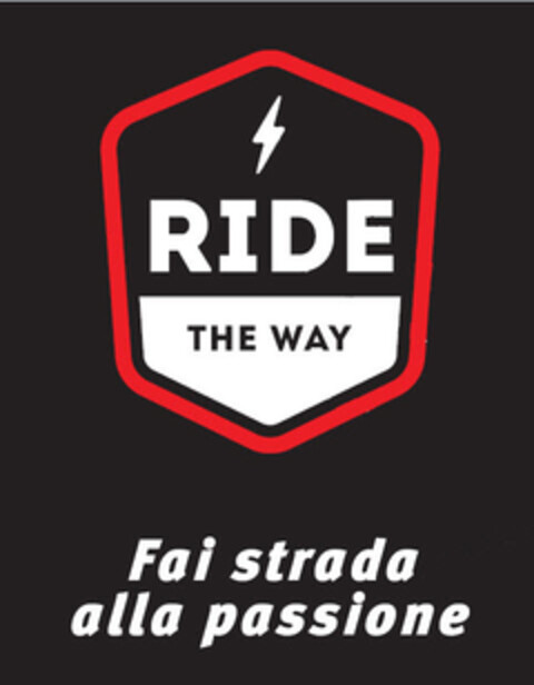 RIDE THE WAY Fai strada alla passione Logo (EUIPO, 04.07.2014)