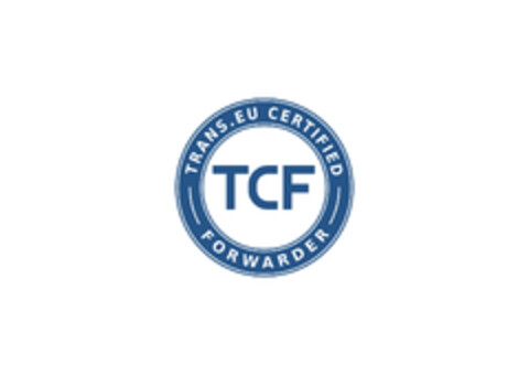 TRANS.EU CERTIFIED TCF FORWARDER Logo (EUIPO, 09.03.2015)