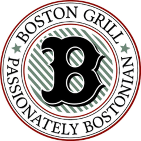 BOSTON GRILL PASSIONATELY BOSTONIAN Logo (EUIPO, 04/01/2015)