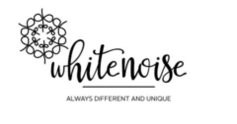 WHITE NOISE ALWAYS DIFFERENT AND UNIQUE Logo (EUIPO, 07/02/2015)