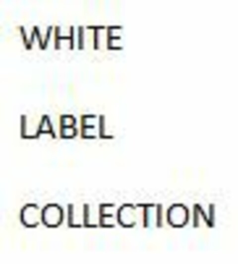 WHITE LABEL COLLECTION Logo (EUIPO, 09/25/2015)