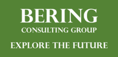 BERING CONSULTING GROUP EXPLORE THE FUTURE Logo (EUIPO, 01/12/2018)