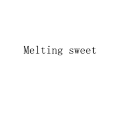 Melting sweet Logo (EUIPO, 04/26/2018)