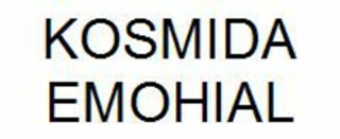 KOSMIDA EMOHIAL Logo (EUIPO, 05/28/2018)
