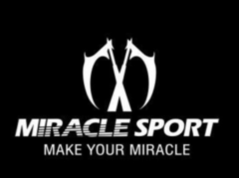 MIRACLE SPORT MAKE YOUR MIRACLE Logo (EUIPO, 13.07.2018)