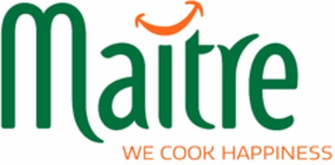 MAITRE WE COOK HAPPINESS Logo (EUIPO, 12/06/2018)