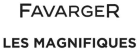 FAVARGER LES MAGNIFIQUES Logo (EUIPO, 27.02.2019)