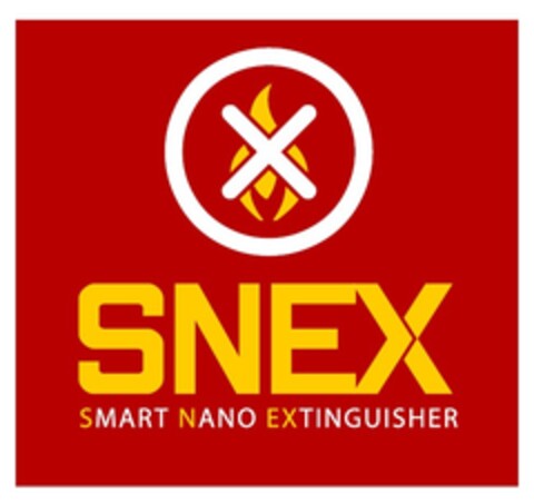 SNEX SMART NANO EXTINGUISHER Logo (EUIPO, 08/19/2019)