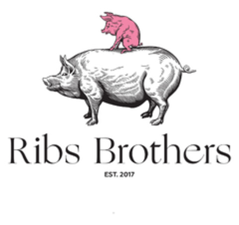 Ribs Brothers est.2017 Logo (EUIPO, 01/31/2020)