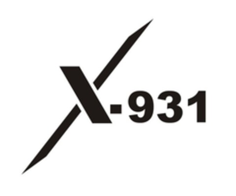 X 931 Logo (EUIPO, 15.06.2020)