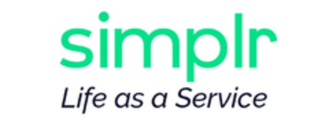 SIMPLR LIFE AS A SERVICE Logo (EUIPO, 04/11/2022)