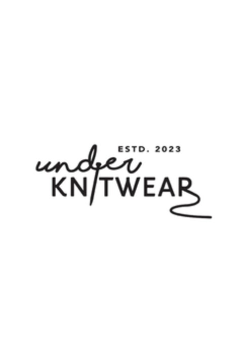 under KNITWEAR ESTD.2023 Logo (EUIPO, 13.11.2023)