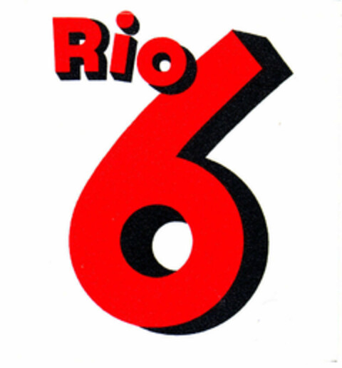 Rio 6 Logo (EUIPO, 04/01/1996)