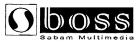 S BOSS Sabam Multimedia Logo (EUIPO, 12.11.1999)