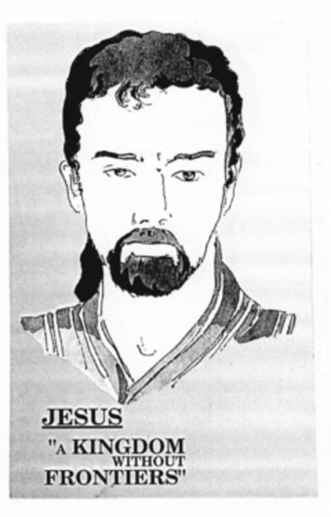 JESUS "A KINGDOM WITHOUT FRONTIERS" Logo (EUIPO, 11.05.2000)