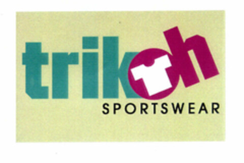 trikoh SPORTSWEAR Logo (EUIPO, 09/07/2000)