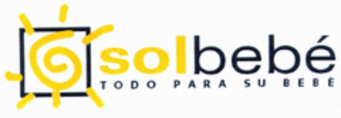 solbebé TODO PARA SU BEBÉ Logo (EUIPO, 10.10.2000)