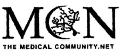 MCN THE MEDICAL COMMUNITY.NET Logo (EUIPO, 22.12.2000)