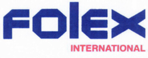 folex INTERNATIONAL Logo (EUIPO, 02/13/2001)