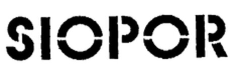 SIOPOR Logo (EUIPO, 02.07.2001)