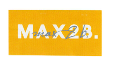 MAX 2B. max 2b Logo (EUIPO, 15.03.2004)