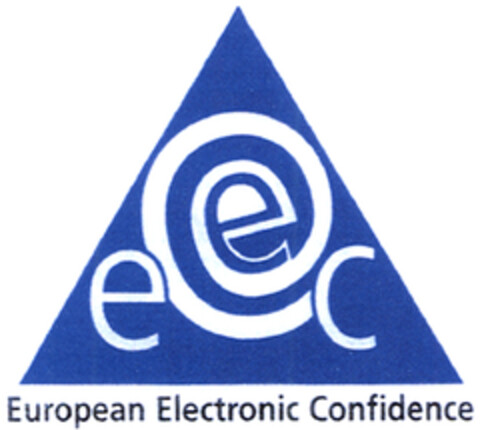 eec European Electronic Confidence Logo (EUIPO, 05/18/2004)