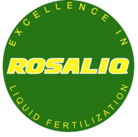 ROSALIQ EXCELLENCE IN LIQUID FERTILIZATION Logo (EUIPO, 10/20/2004)