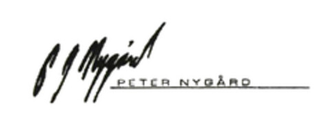 PETER NYGÅRD PETER NYGÅRD Logo (EUIPO, 11.03.2005)