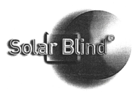 Solar Blind Logo (EUIPO, 09/26/2005)