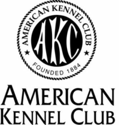 AMERICAN KENNEL CLUB AKC FOUNDED 1884 Logo (EUIPO, 02.02.2007)