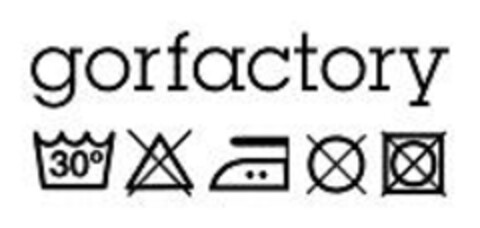 30º gorfactory Logo (EUIPO, 09/26/2008)