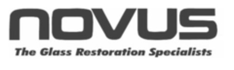 NOVUS The Glass Restoration Specialists Logo (EUIPO, 11/25/2008)