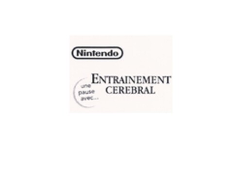 Nintendo ENTRAINEMENT CEREBRAL une pause avec ... Logo (EUIPO, 09/18/2009)
