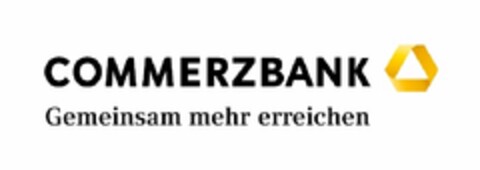 COMMERZBANK Gemeinsam mehr erreichen Logo (EUIPO, 08.12.2009)