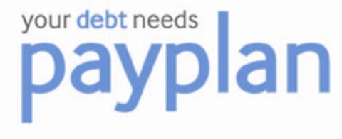 your debt needs payplan Logo (EUIPO, 26.02.2010)