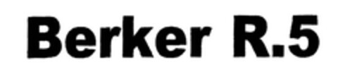Berker R.5 Logo (EUIPO, 20.06.2011)