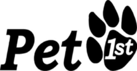 Pet 1st Logo (EUIPO, 16.09.2015)