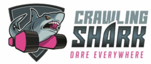 CRAWLING SHARK DARE EVERYWHERE Logo (EUIPO, 26.04.2019)