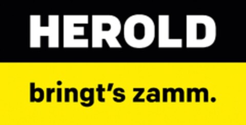 HEROLD bringt's zamm. Logo (EUIPO, 02/24/2020)