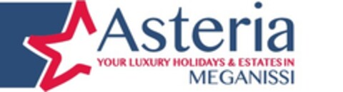 ASTERIA Your Luxury Holidays & Estates in Meganissi Logo (EUIPO, 22.07.2020)